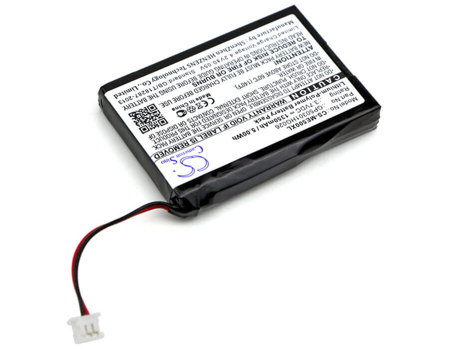 3.7V, Li-Polymère, 1350mAh, batterie GPS compatible avec Radio Shack, Firedoggolf, Skygolf, Gp50301hg026, Xl2300, 5Wh GPS, Navigator Cameron Sino Technology Limited