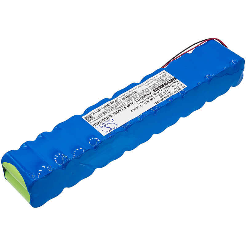 12.0V, Ni-MH, 6000mAh, Medical battery fits Smiths, Wzl-506, 72.00Wh Medical Cameron Sino Technology Limited (Medical)