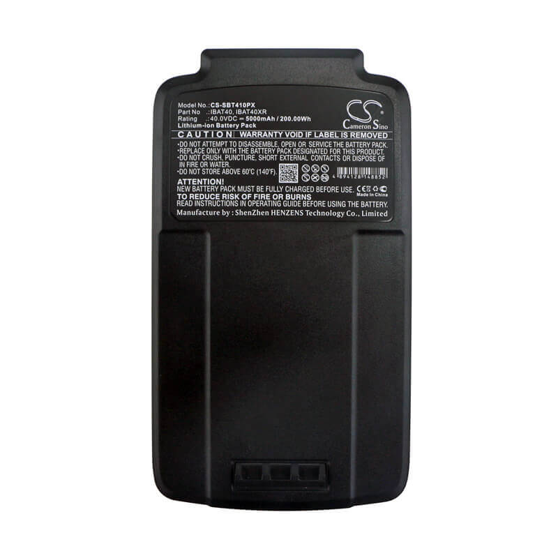 40.0V, Li-ion, 5000mAh, Gardening Tools battery fits Snow Joe, Ibat40, Ion13ss, Ion16cs, 200.00Wh Gardening Tools Cameron Sino Technology Limited (Dangerous Goods)