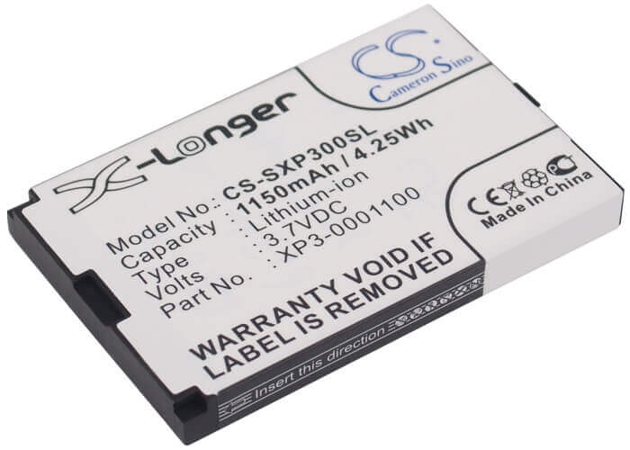 3.7V, Li-ion, 1150mAh, SmartPhone battery fits Socketmobile, Sonim, Xp3-0001100, Sonim Xp3, 4.26Wh Mobile, SmartPhone Cameron Sino Technology Limited (Smartphone)