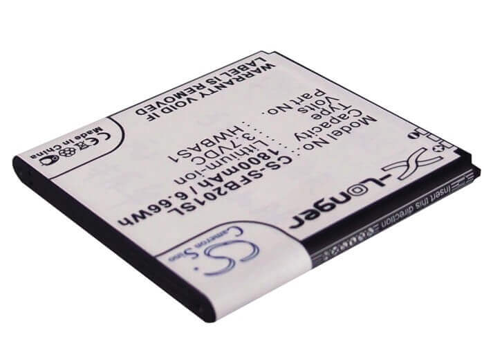 3.7V, Li-ion, 1800mAh, SmartPhone battery fits Huawei, Hwbas1, 6.66Wh Mobile, SmartPhone Cameron Sino Technology Limited (Suspended)