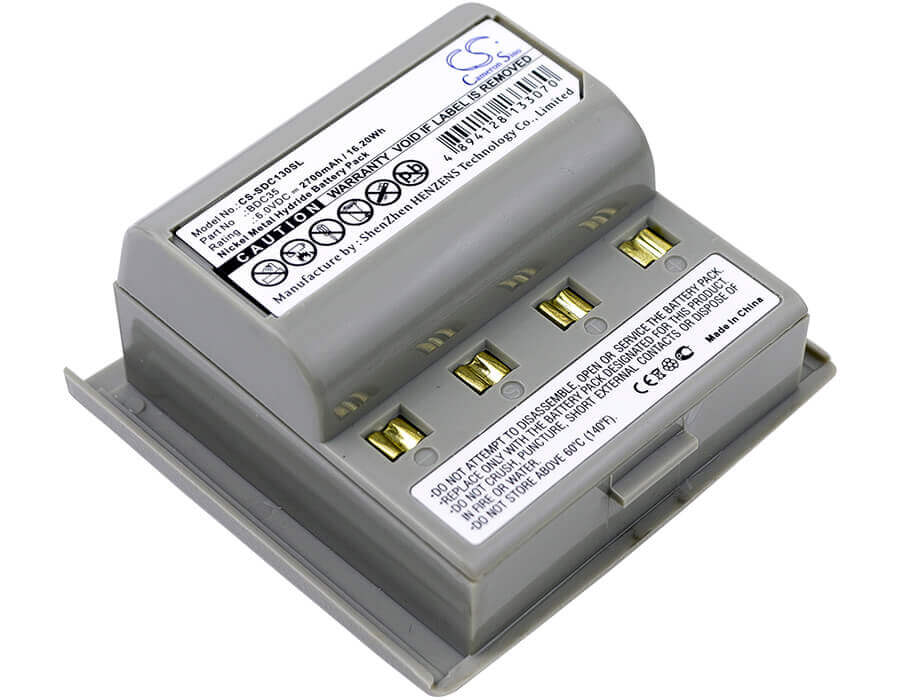 6.0V, Ni-MH, 2700mAh, Equipment battery fits Sokkia, Bdc35, SET 030R, Set 130r, 16.2Wh Equipment, Survey, Test Cameron Sino Technology Limited