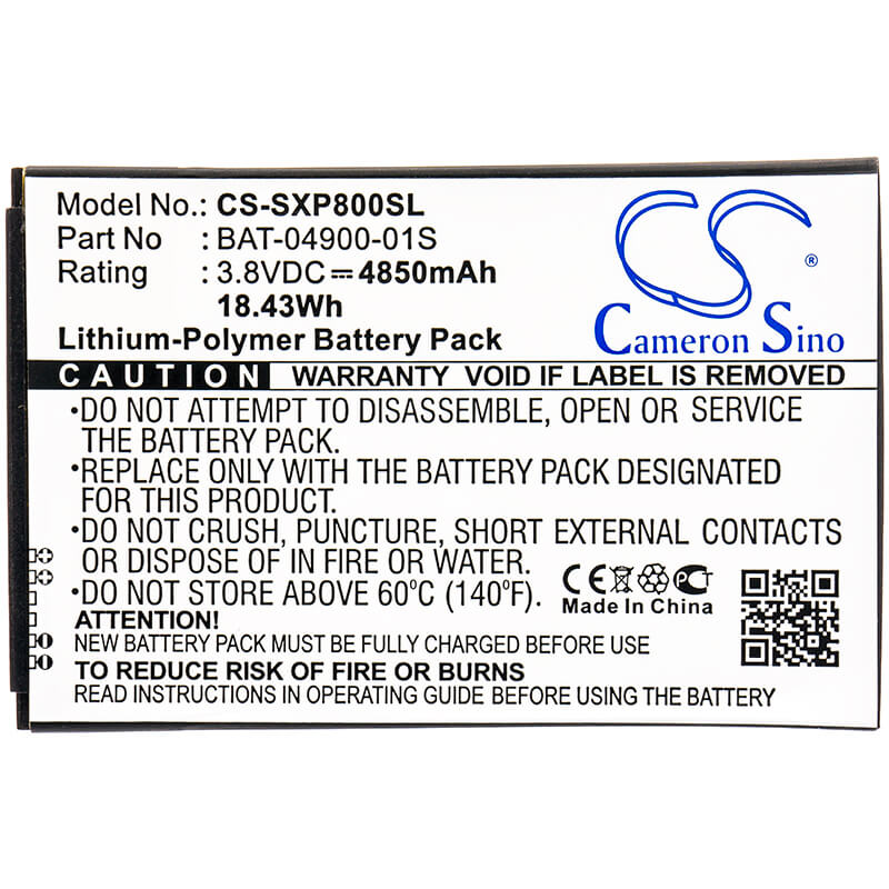 Smartphone battery For Sonim, Xp8, Xp8800 3.8v, 4850mah - 18.43wh Mobile, SmartPhone Cameron Sino Technology Limited
