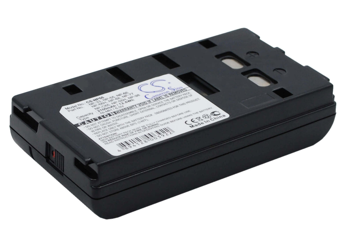 6.0V, Ni-MH, 2100mAh, Camera battery fits Sony, Panasonic, 550041-100, Bpn300, Bpn350, 12.6Wh Camera Cameron Sino Technology Limited (Camera)