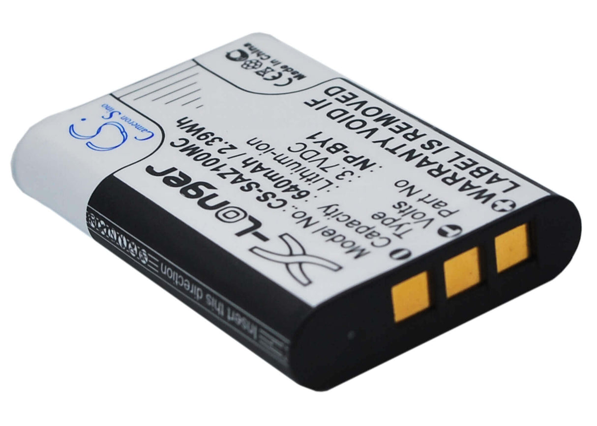 3.7V, Li-ion, 640mAh, Camera battery fits Sony, Np-by1, Action Cam Mini Az1, Cyber-shot Dsc-hx50, 2.368Wh Camera Cameron Sino Technology Limited (Camera)