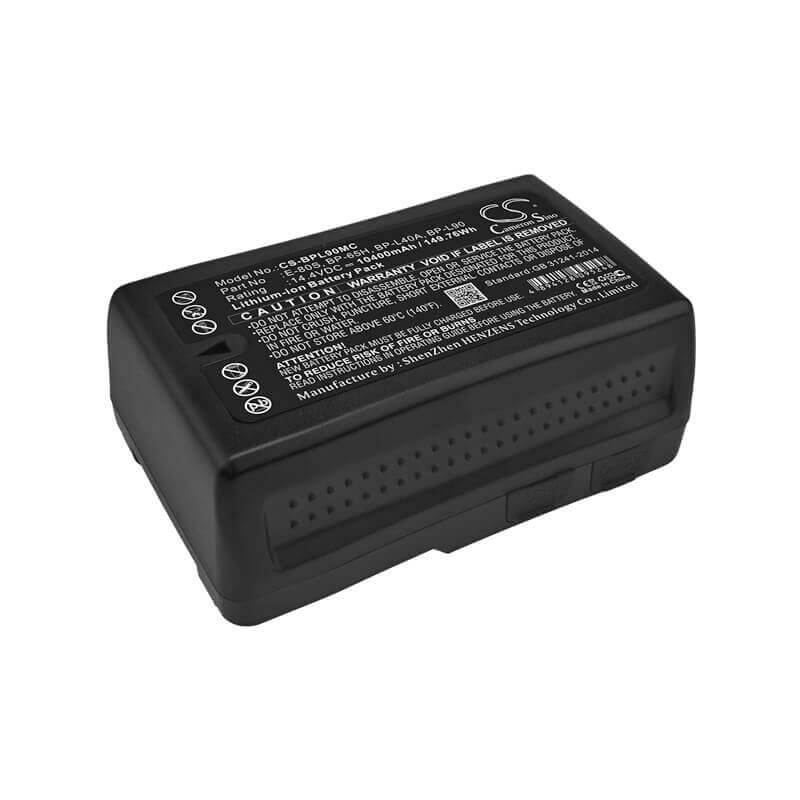 Camera Battery For Sony Bc-l100ce, Bvm-d9, Bvm-d9h1a (broadcast 14.4v, 10400mah - 149.76wh Camera Cameron Sino Technology Limited (Dangerous Goods)
