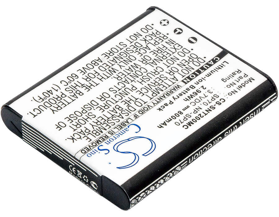 3.7V, Li-ion, 800mAh, Camera battery fits Sony, 4-261-368-01, Bloggie Duo, Bloggie Mhs-fs2, 2.96Wh Camera Cameron Sino Technology Limited (Camera)