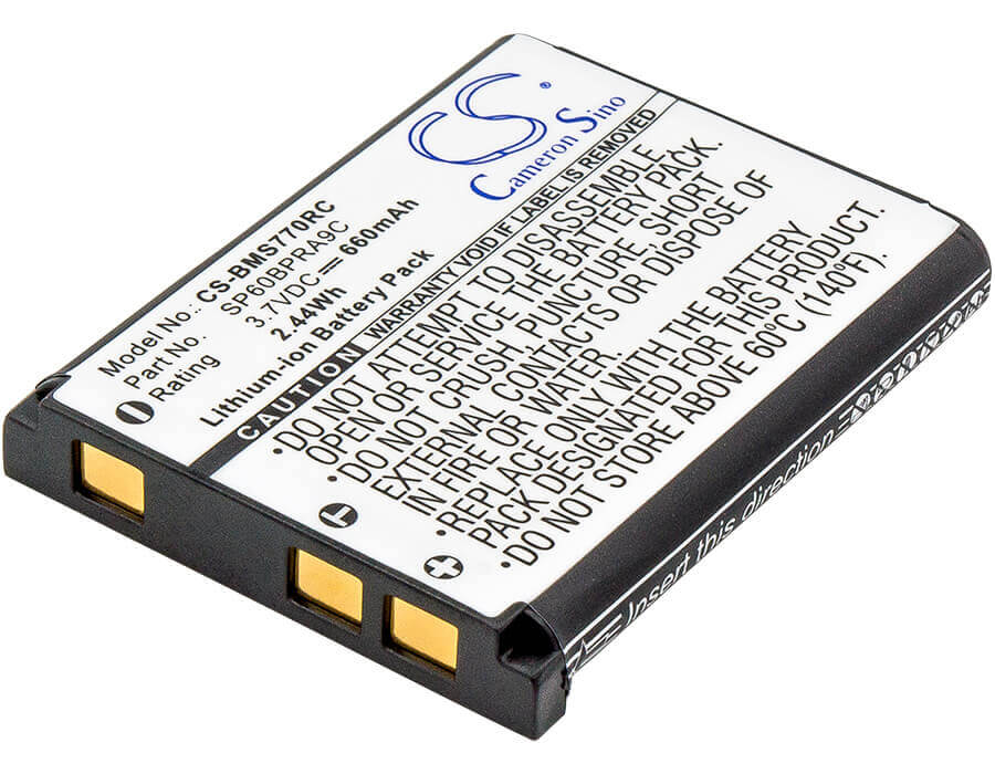 Battery For Sony Bluetooth Laser Mouse, Vgp-bms77 3.7v, 660mah - 2.44wh Cordless Phone Cameron Sino Technology Limited (Cordless Phone)