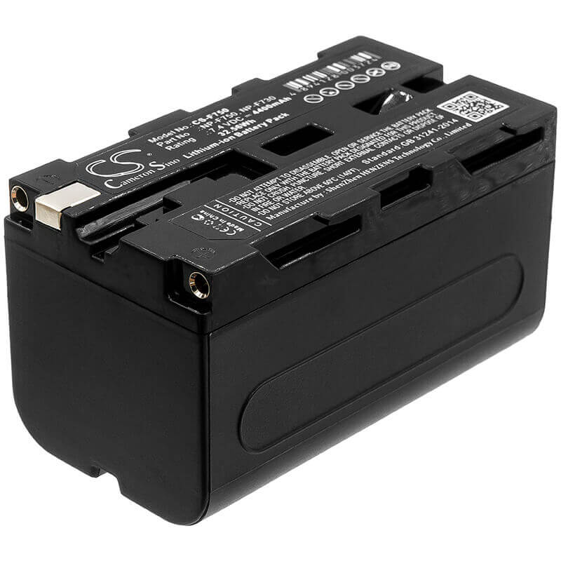 7.4V, Li-ion, 4400mAh, Camera battery fits Sony. Yongnuo, Np-f730, Amaran Al-528c, Amaran Al-528s, 32.56Wh Camera Cameron Sino Technology Limited (Camera)