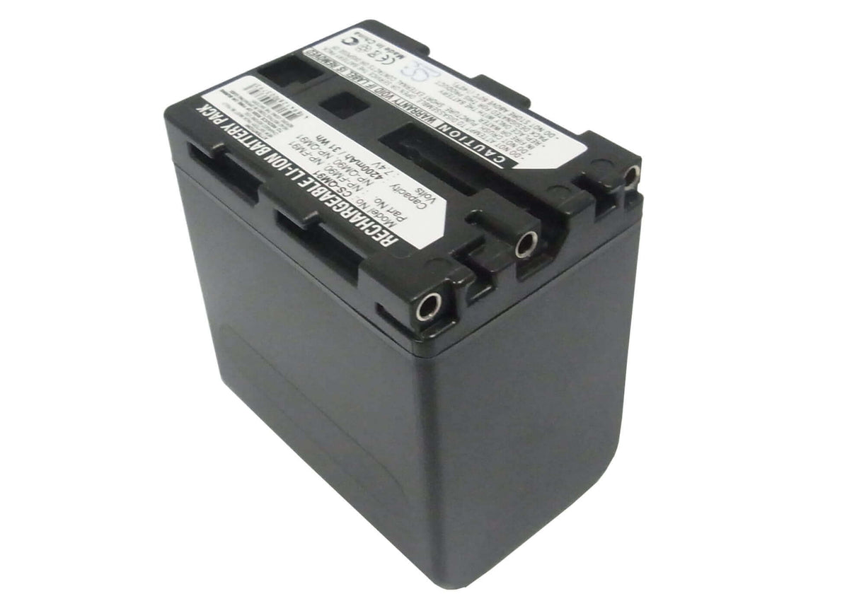 7.4V, Li-ion, 4200mAh, Camera battery fits Sony, Np-fm90, Ccd-trv108, Ccd-trv118, 31.08Wh Camera Cameron Sino Technology Limited (Camera)