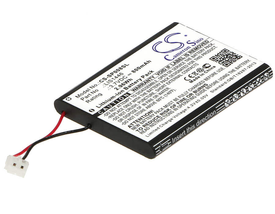3,7V, Li-ion, 800mAh, batterie de console de jeu compatible avec Sony, Lis1446, Cechzk1gb, 2,96Wh Console de jeu Cameron Sino Technology Limited