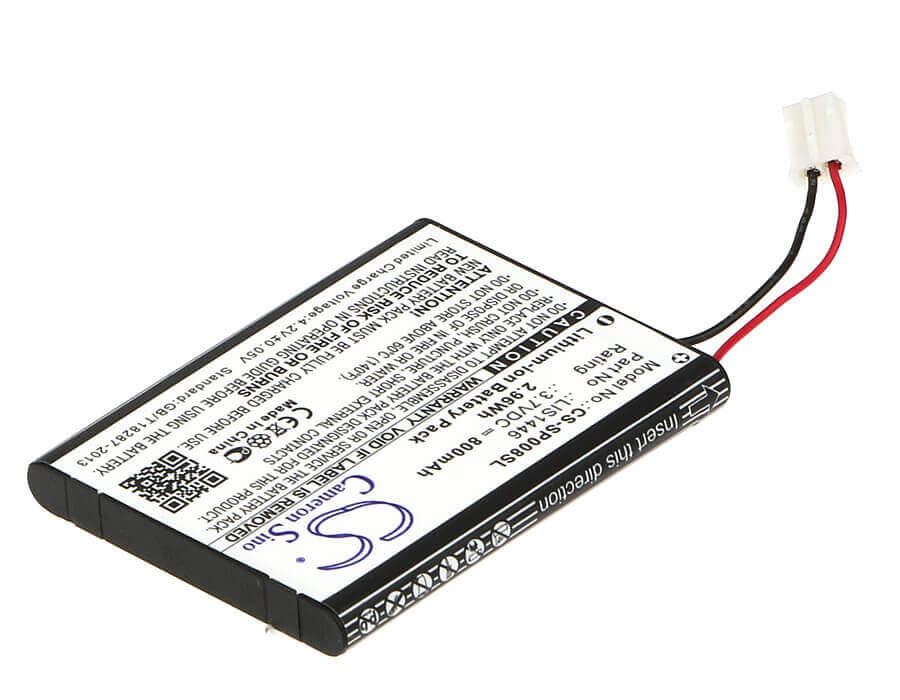 3,7V, Li-ion, 800mAh, batterie de console de jeu compatible avec Sony, Lis1446, Cechzk1gb, 2,96Wh Console de jeu Cameron Sino Technology Limited