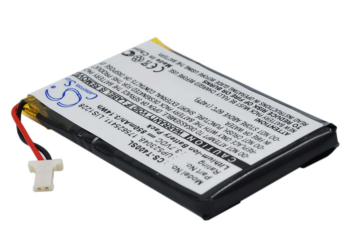 3.7V, Li-Polymer, 850mAh, PDA battery fits Sony, 175625411, Clie Peg-t400, Clie Peg-t410, 3.15Wh PDA, Pocket PC Cameron Sino Technology Limited