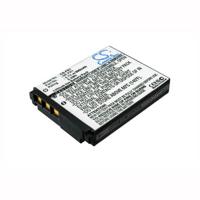 3.7V, Li-ion, 900mAh, Camera battery fits Sony, Np-fr1, Cyber-shot Dsc-f88, Cyber-shot Dsc-p100, 3.33Wh Camera Cameron Sino Technology Limited (Camera)