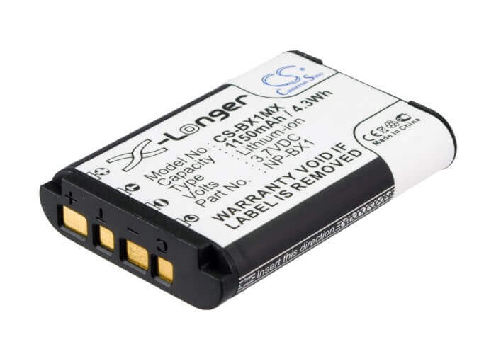 3.7V, Li-ion, 1150mAh, Camera battery fits Sony, Np-bx1, Cyber-shot Dsc-hx300, Cyber-shot Dsc-hx50, 4.255Wh Camera Cameron Sino Technology Limited (Camera)