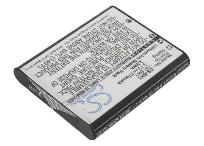 3.7V, Li-ion, 770mAh, Camera battery fits Sony, Np-bk1, Cyber-shot Dsc-s950p, Cyber-shot Dsc-s950s, 2.849Wh Camera Cameron Sino Technology Limited (Camera)