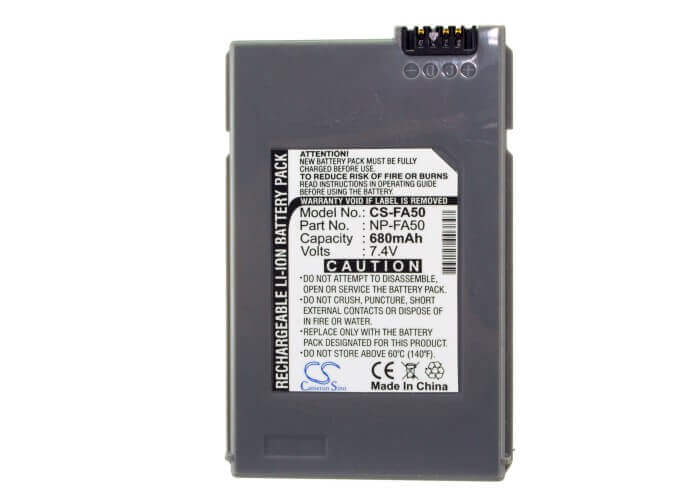 Battery For Sony Dcr-dvd7, Dcr-dvd7e, Dcr-hc90, Dcr-hc90e, 7.4v, 680mah - 5.03wh Camera Cameron Sino Technology Limited (Suspended)