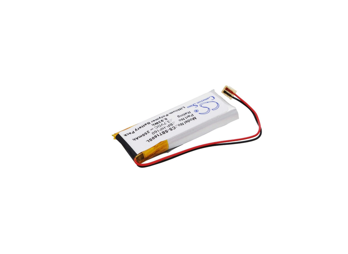Battery For Sony Dr-bt160, Dr-bt160as 3.7v, 250mah - 0.93wh Batteries for Electronics Cameron Sino Technology Limited (Suspended)
