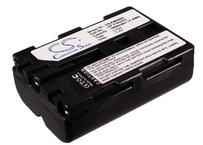 7.4V, Li-ion, 1600mAh, Camera battery fits Sony, Np-fm500h, Dslr-a100k, Dslr-a100w/b, 11.84Wh Camera Cameron Sino Technology Limited (Camera)