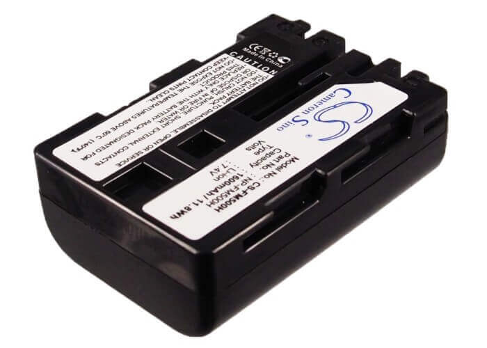 7.4V, Li-ion, 1600mAh, Camera battery fits Sony, Np-fm500h, Dslr-a100k, Dslr-a100w/b, 11.84Wh Camera Cameron Sino Technology Limited (Camera)