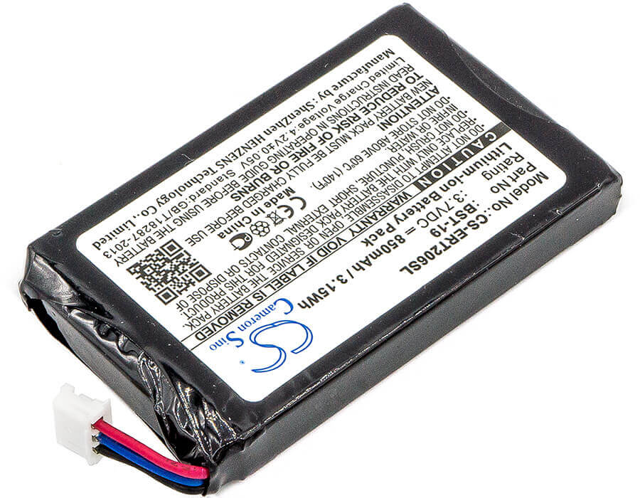 3.7V, Li-ion, 850mAh, SmartPhone battery fits Sony Ericsson, Bst-19, T206, 3.15Wh Mobile, SmartPhone Cameron Sino Technology Limited (Suspended)