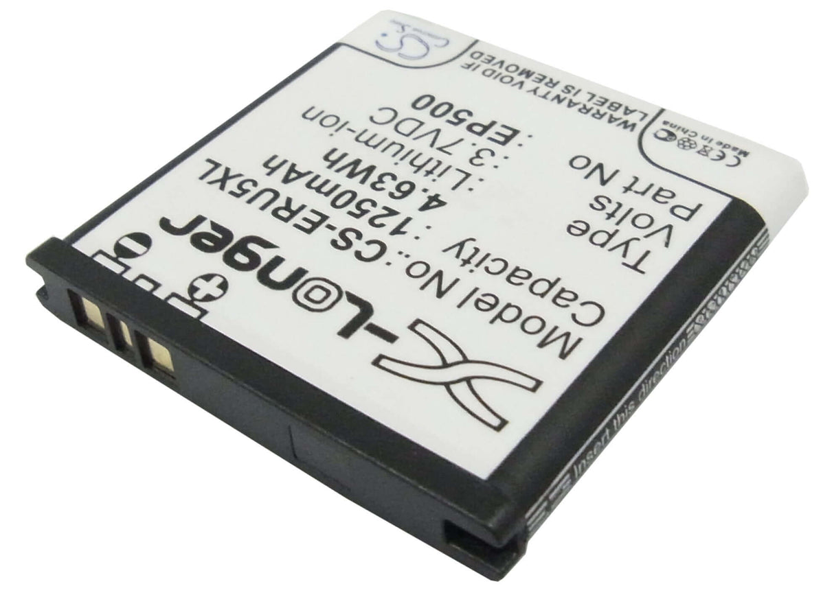 Battery For Sony Ericsson U5, U5i Vivaz, U5i Cosmic 3.7v, 1250mah - 4.63wh Batteries for Electronics Cameron Sino Technology Limited (Suspended)
