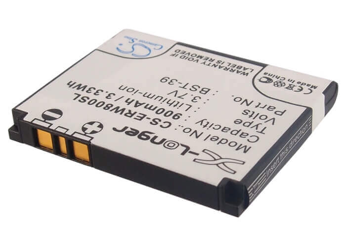 3,7V, Li-ion, 900mAh, batterie de smartphone compatible avec Sony Ericsson, Bst-39, Equinox, J110a, 3,33Wh Mobile, SmartPhone Cameron Sino Technology Limited (Suspendu)