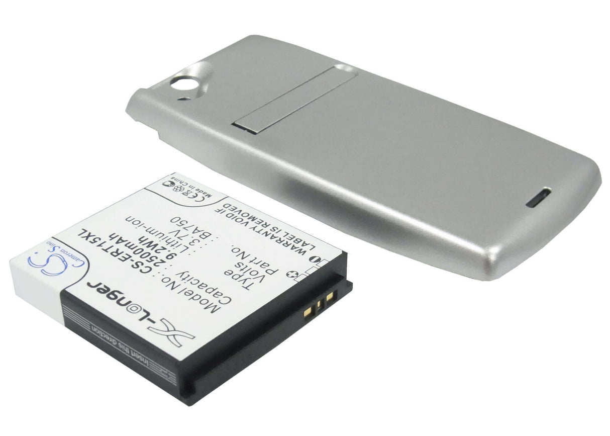 3.7V, Li-ion, 2500mAh, SmartPhone battery fits Sony Ericsson, Ba750, Lt15a, Lt15i, 9.25Wh Mobile, SmartPhone Cameron Sino Technology Limited (Smartphone)
