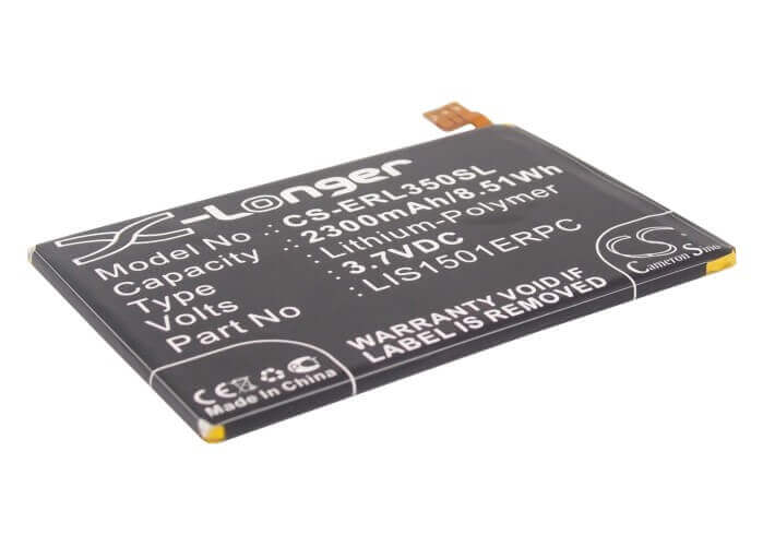 3.7V, Li-Polymer, 2300mAh, SmartPhone battery fits Sony Ericsson, 1264-3476.1, C6503, Calla Ds, 8.51Wh Mobile, SmartPhone Cameron Sino Technology Limited (Smartphone)