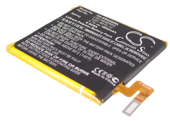 3.7V, Li-Polymer, 1800mAh, SmartPhone battery fits Sony Ericsson, 1251-9510.1, Acro Hd, Aoba, 6.66Wh Mobile, SmartPhone Cameron Sino Technology Limited (Smartphone)