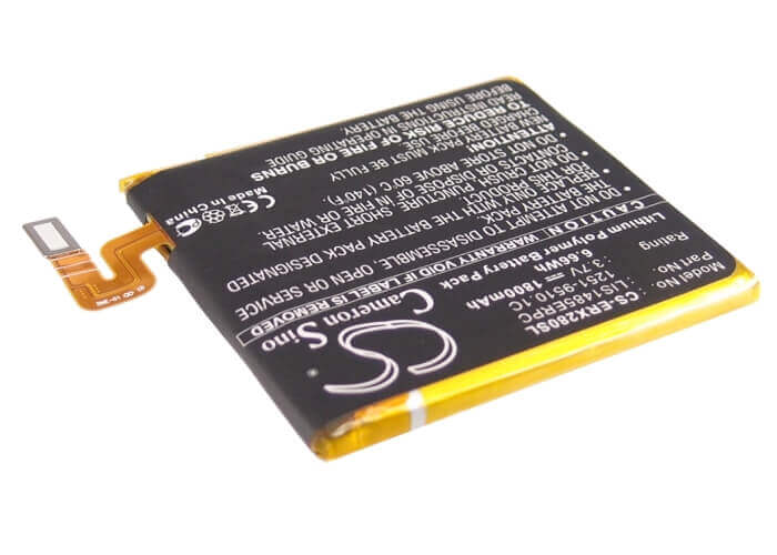 3.7V, Li-Polymer, 1800mAh, SmartPhone battery fits Sony Ericsson, 1251-9510.1, Acro Hd, Aoba, 6.66Wh Mobile, SmartPhone Cameron Sino Technology Limited (Smartphone)