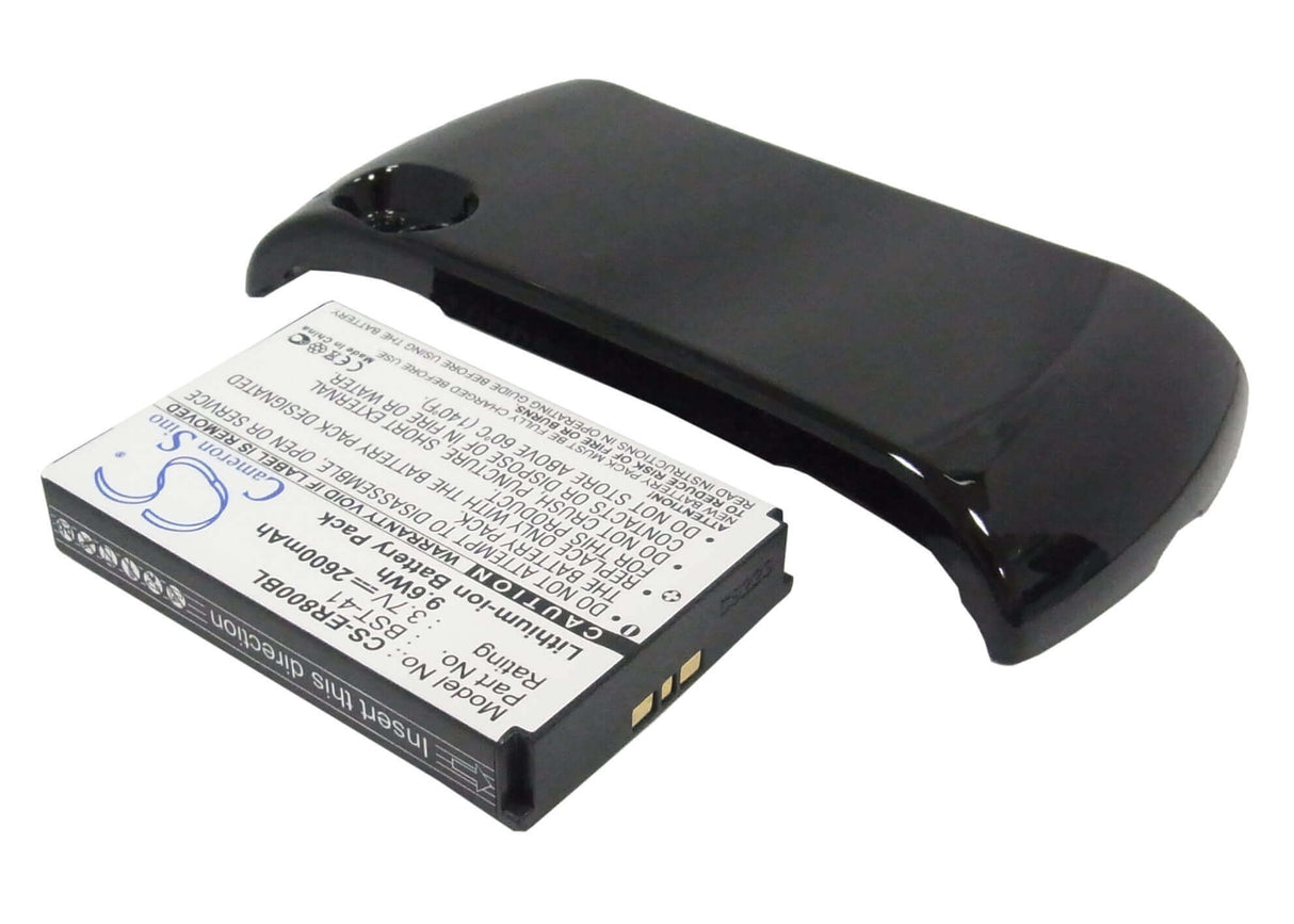 Battery For Sony Ericsson Xperia Play, R800a, R800i, Black Cover 3.7v, 2600mah - 9.62wh Batteries for Electronics Cameron Sino Technology Limited (Suspended)