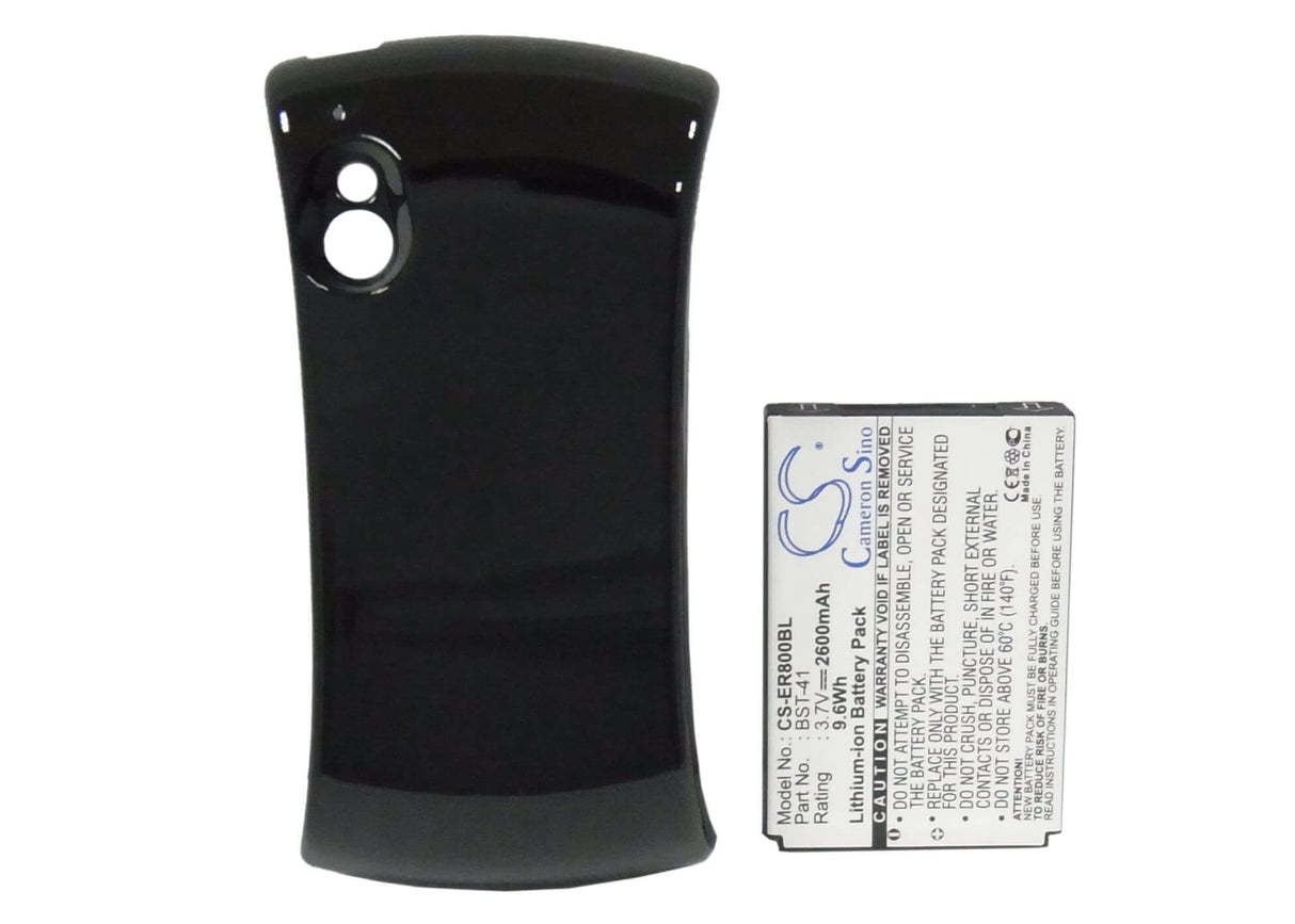 Battery For Sony Ericsson Xperia Play, R800a, R800i, Black Cover 3.7v, 2600mah - 9.62wh Batteries for Electronics Cameron Sino Technology Limited (Suspended)