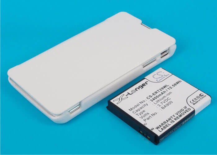 3.7V, Li-ion, 3400mAh, batterie de smartphone compatible avec Sony Ericsson, Ba900, Lt29, Lt29i, 12.58Wh Mobile, Smartphone Cameron Sino Technology Limited (Smartphone)