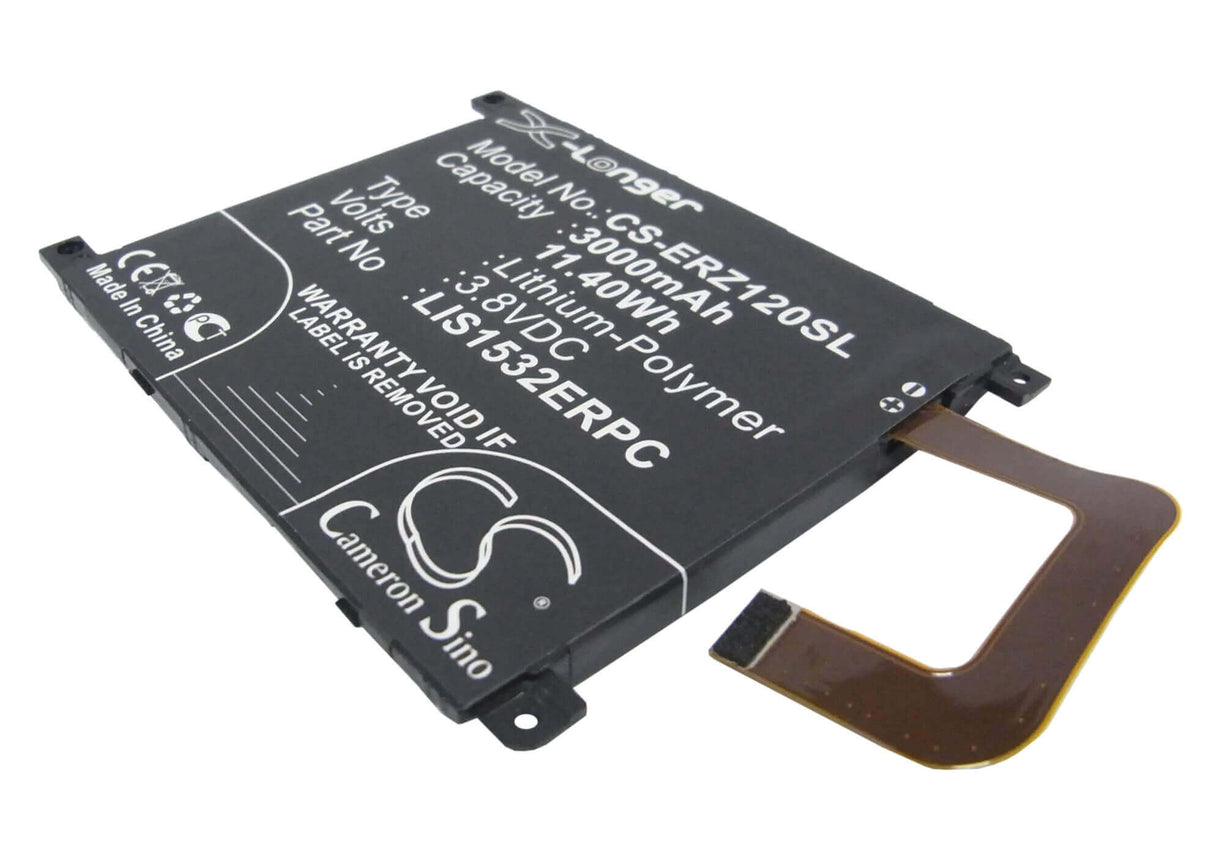 3.8V, Li-Polymer, 3000mAh, SmartPhone battery fits Sony Ericsson, Lis1532erpc, C6916, L39t, 11.4Wh Mobile, SmartPhone Cameron Sino Technology Limited (Smartphone)