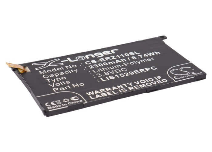 3.8V, Li-Polymer, 2300mAh, SmartPhone battery fits Sony Ericsson, 1274-3419.1, Amami, Amami Maki, 8.74Wh Mobile, SmartPhone Cameron Sino Technology Limited (Smartphone)
