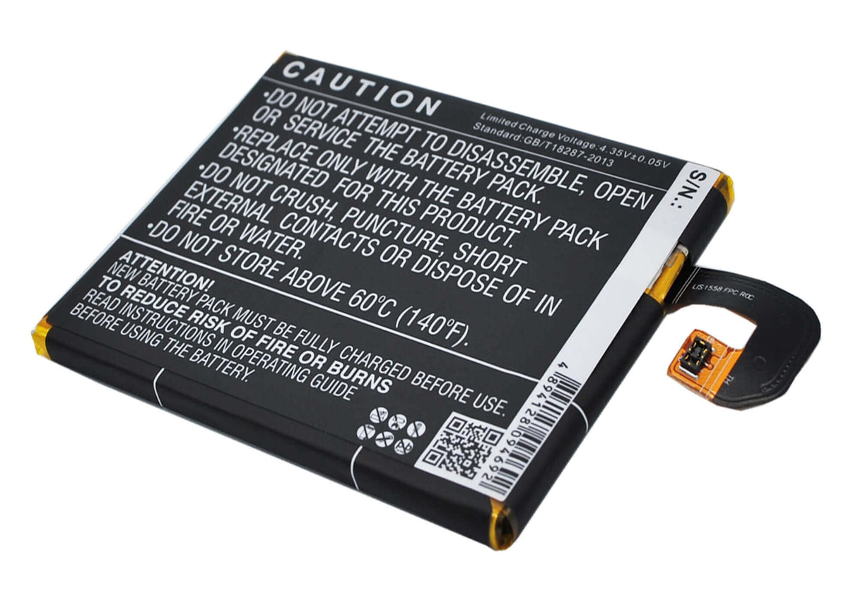 3.8V, Li-Polymer, 3100mAh, SmartPhone battery fits Sony Ericsson, Lis1558erpc, D6603, D6616, 11.78Wh Mobile, SmartPhone Cameron Sino Technology Limited (Smartphone)