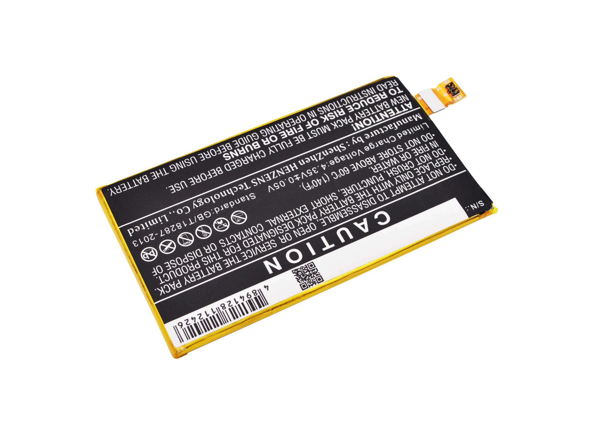 3.8V, Li-Polymer, 2600mAh, SmartPhone battery fits Sony, Sony Ericsson, 1293-8715, E5803, E5823, 9.88Wh Mobile, SmartPhone Cameron Sino Technology Limited (Smartphone)