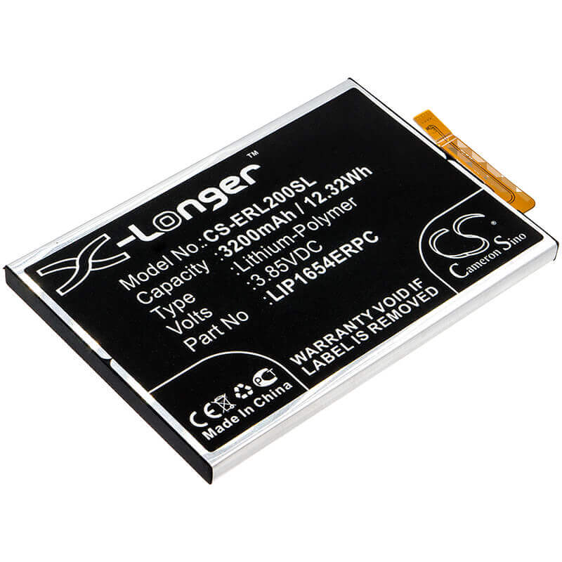 3.85V, Li-Polymer, 3200mAh, SmartPhone battery fits Sony, 1309-2682, H3113, H3311, 12.32Wh Mobile, SmartPhone Cameron Sino Technology Limited (Smartphone)