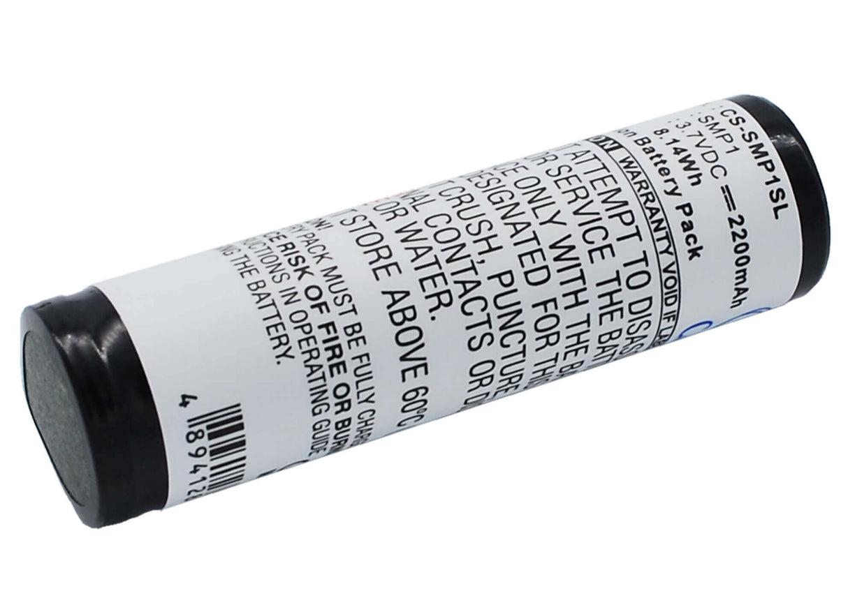 3.7V, Li-ion, 2200mAh, Media Player battery fits Sony, Hmp-a1, 8.14Wh Media Player Cameron Sino Technology Limited