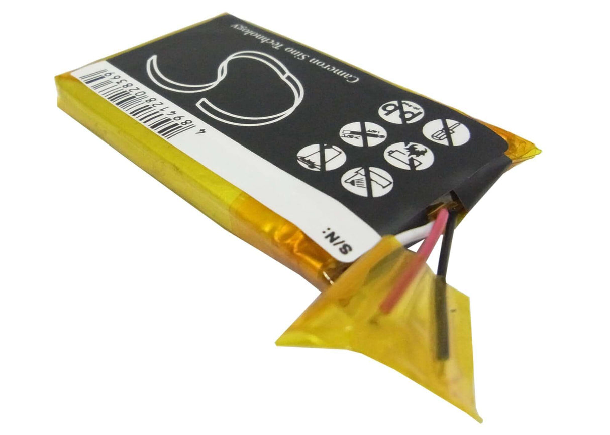 3.7V, Li-Polymer, 970mAh, Media Player battery fits Sony, 97418300383, Mx-m70, Mx-m75, 3.59Wh Media Player Cameron Sino Technology Limited