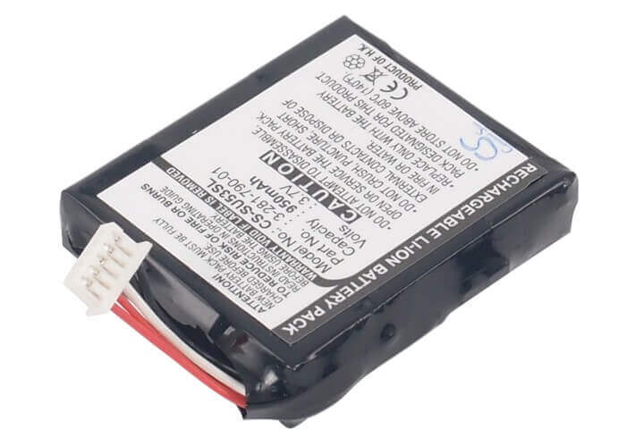 3,7V, Li-ion, 950mAh, batterie GPS compatible Sony, 3-281-790-01, Nvd-u01n, Nv-u50, 3,52Wh GPS, Navigator Cameron Sino Technology Limited