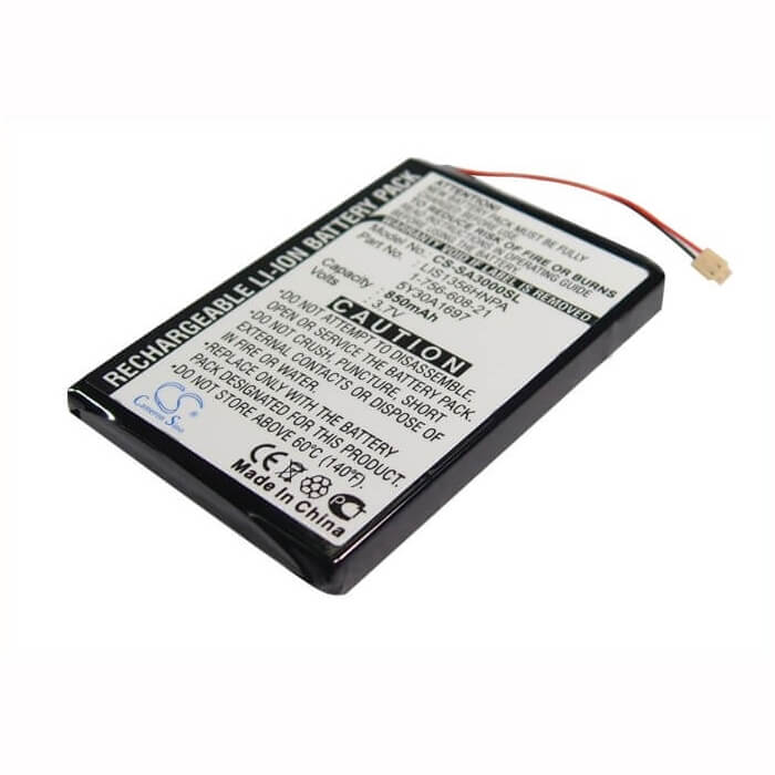 3.7V, Li-ion, 850mAh, Media Player battery fits Sony, 1-756-608-21, Nw-a3000 Series, Nw-a3000v, 3.15Wh Media Player Cameron Sino Technology Limited (Suspended)