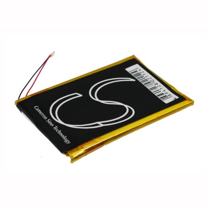 3.7V, Li-Polymer, 750mAh, Media Player battery fits Sony, 1-756-763-11, Nw-s710, Nwz-s600, 2.78Wh Media Player Cameron Sino Technology Limited