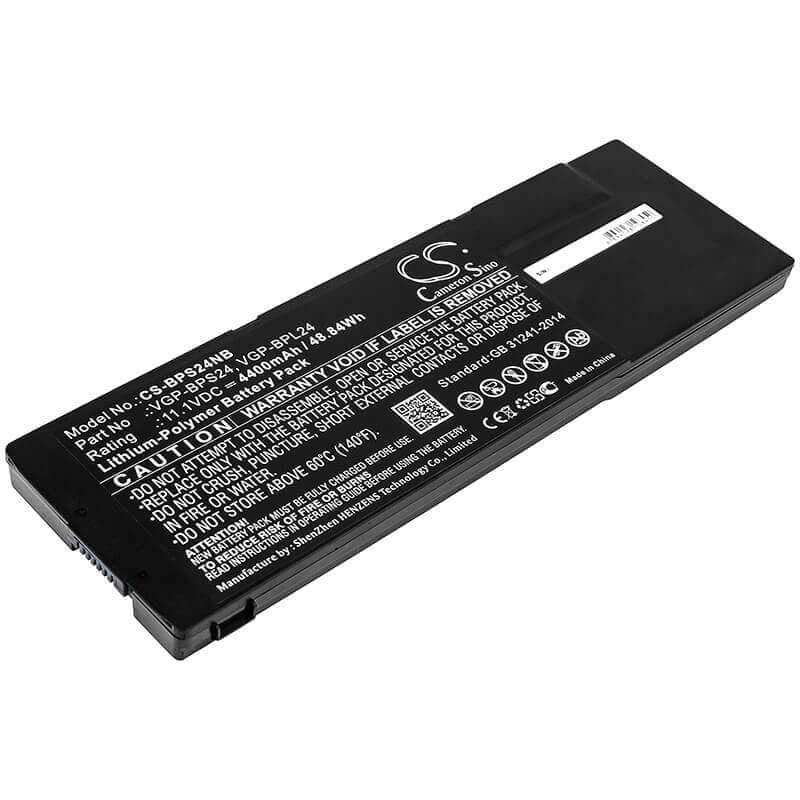 Battery For Sony, Pcg-41215l, Pcg-41216l, Pcg-41216w, Pcg-41217 11.1v, 4400mah - 48.84wh Notebook, Laptop Cameron Sino Technology Limited
