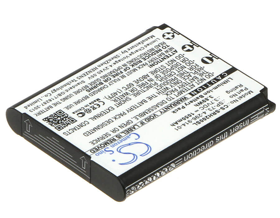 3.7V, Li-ion, 1050mAh, Speaker battery fits Sony, Mdr-1000x, Mdr-1abt, 3.89Wh Speaker Cameron Sino Technology Limited