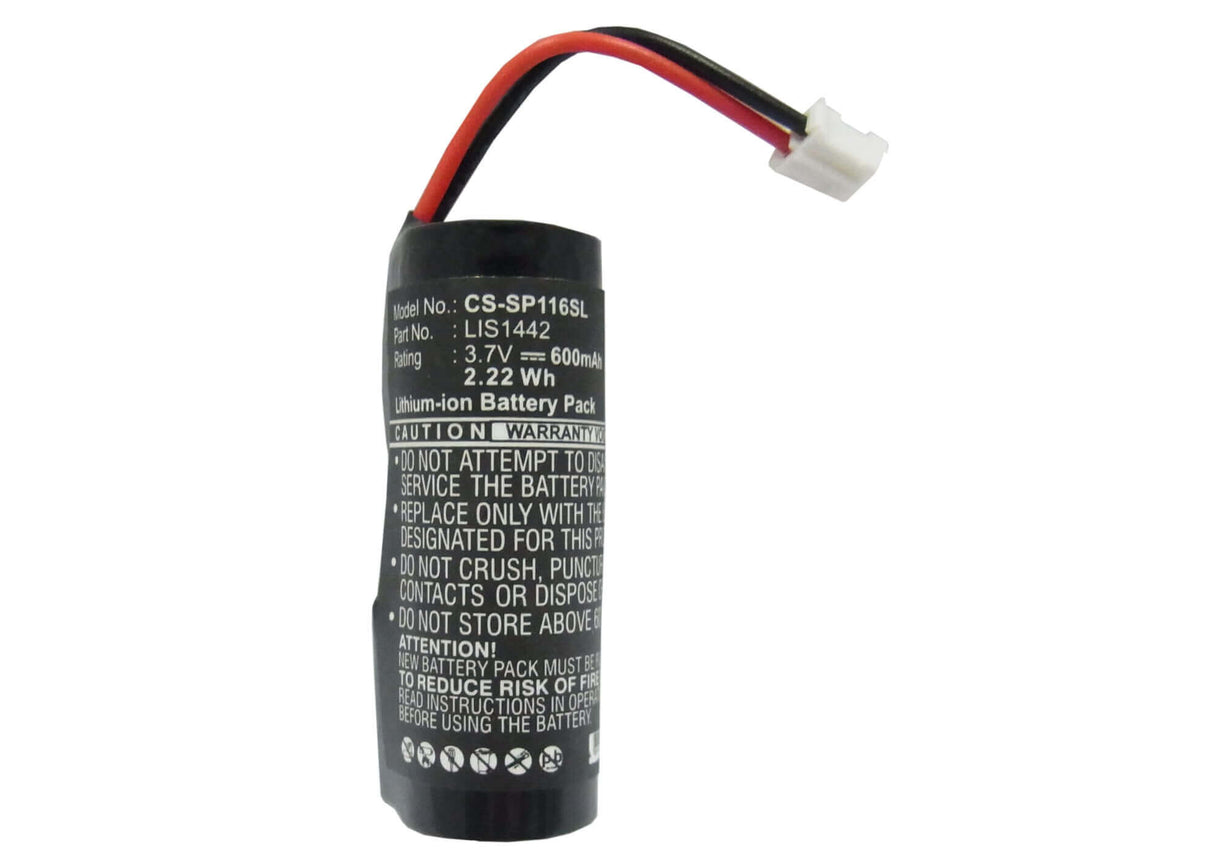 3.7V, Li-ion, 600mAh, Batterie de console de jeu compatible avec Sony, 4-180-962-01, Cech-zcs1e, Cech-zcs1h, 2.22Wh Console de jeu Cameron Sino Technology Limited