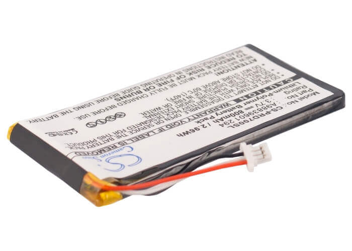 3.7V, Li-Polymer, 800mAh, E-book, E-reader battery fits Sony, A98839601 294, Prs-700, Prs-700bc, 2.96Wh E-book, E-reader Cameron Sino Technology Limited