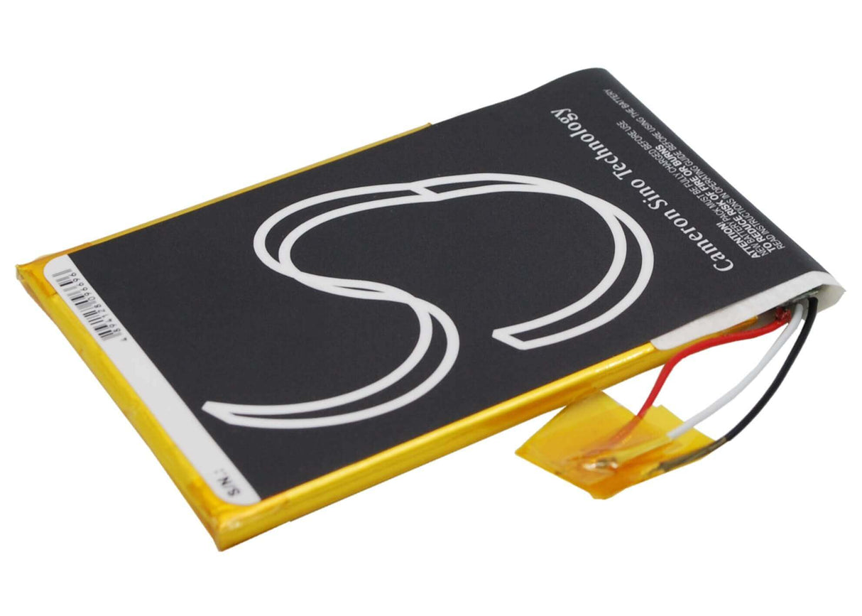 3.7V, Li-Polymer, 700mAh, E-book, E-reader battery fits Sony, 1-853-104-11, Prs-t1, Prs-t2, 2.59Wh E-book, E-reader Cameron Sino Technology Limited