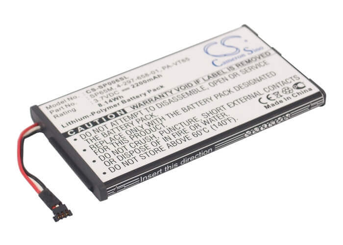 3.7V, Li-Polymer, 2200mAh, Game Console battery fits Sony, 4-297-658-01, Pch-1001, Pch-1006, 8.14Wh Game Console Cameron Sino Technology Limited